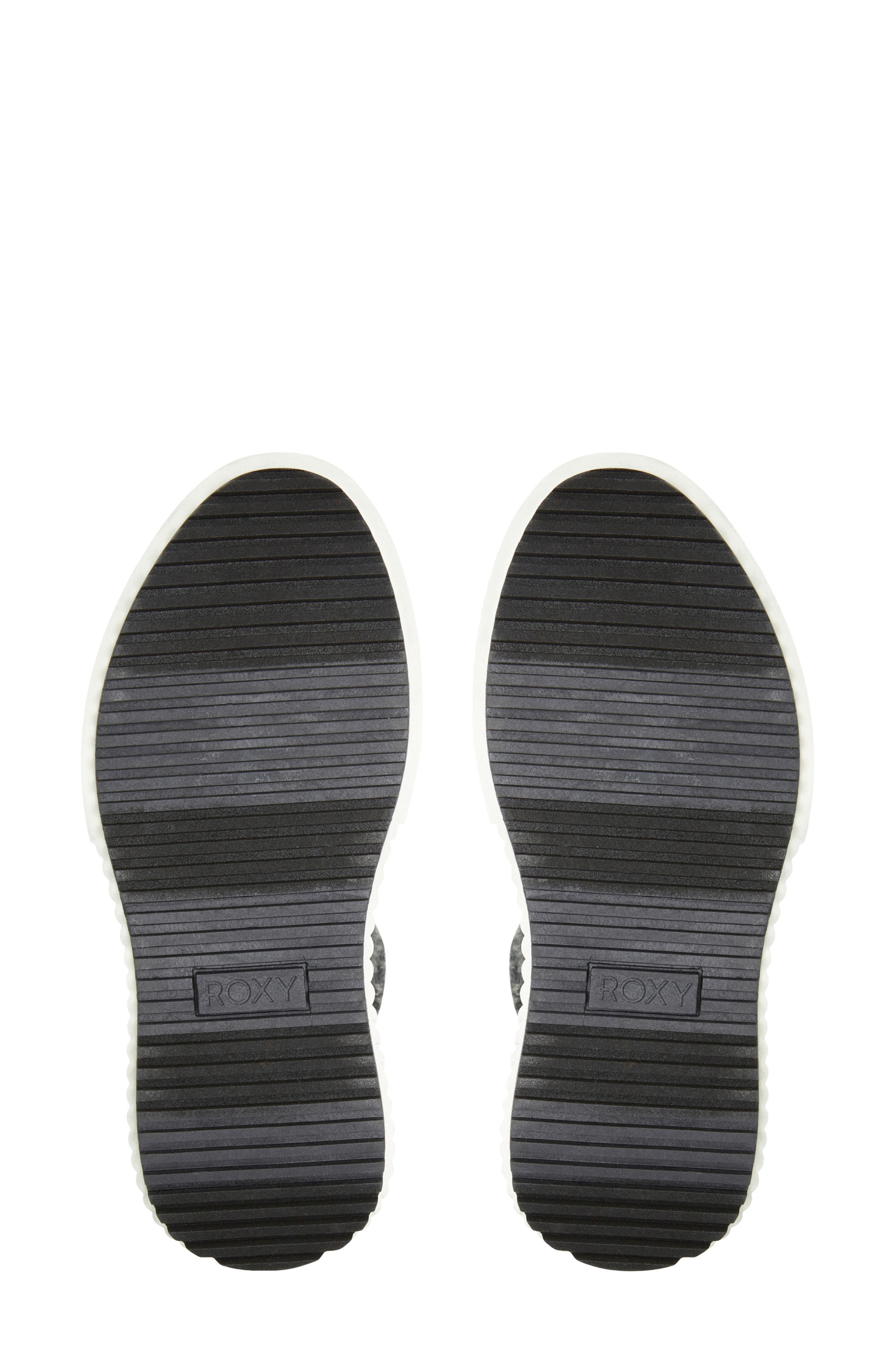 Roxy Bling Peak High Top Sneaker, Alternate, color, Other Black