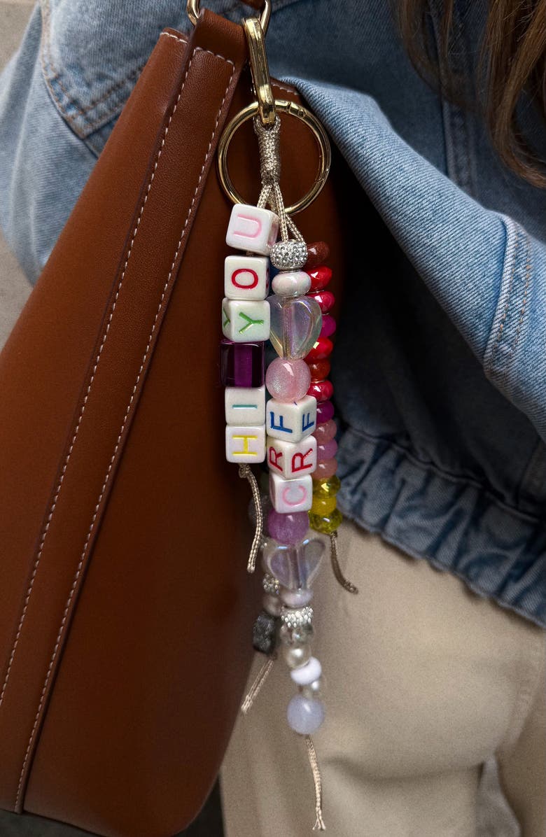 BaubleBar DIY Bag Charm Kit, Alternate, color, Neutral