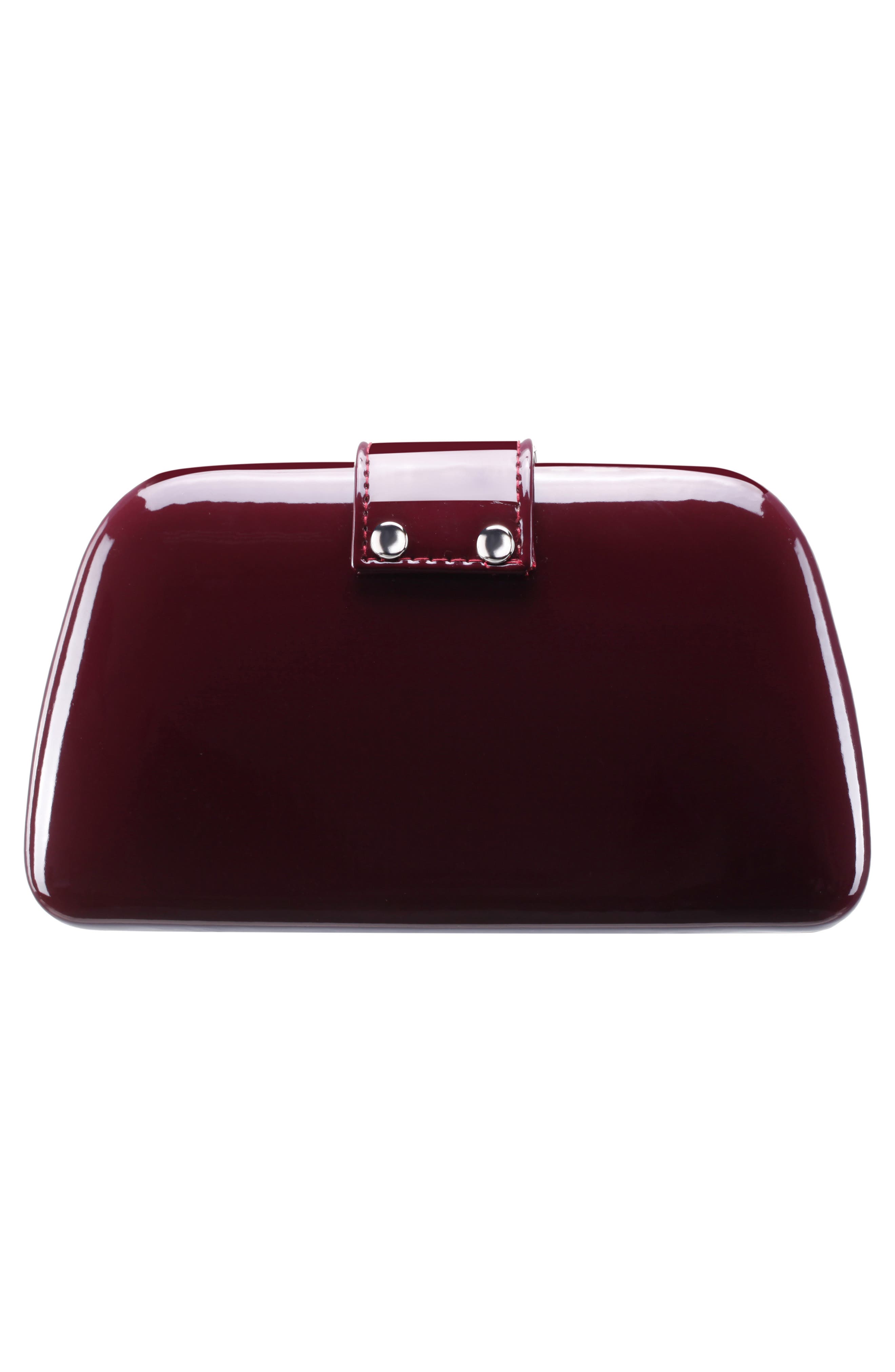 Nina Danni Clutch, Alternate, color, Bordeaux