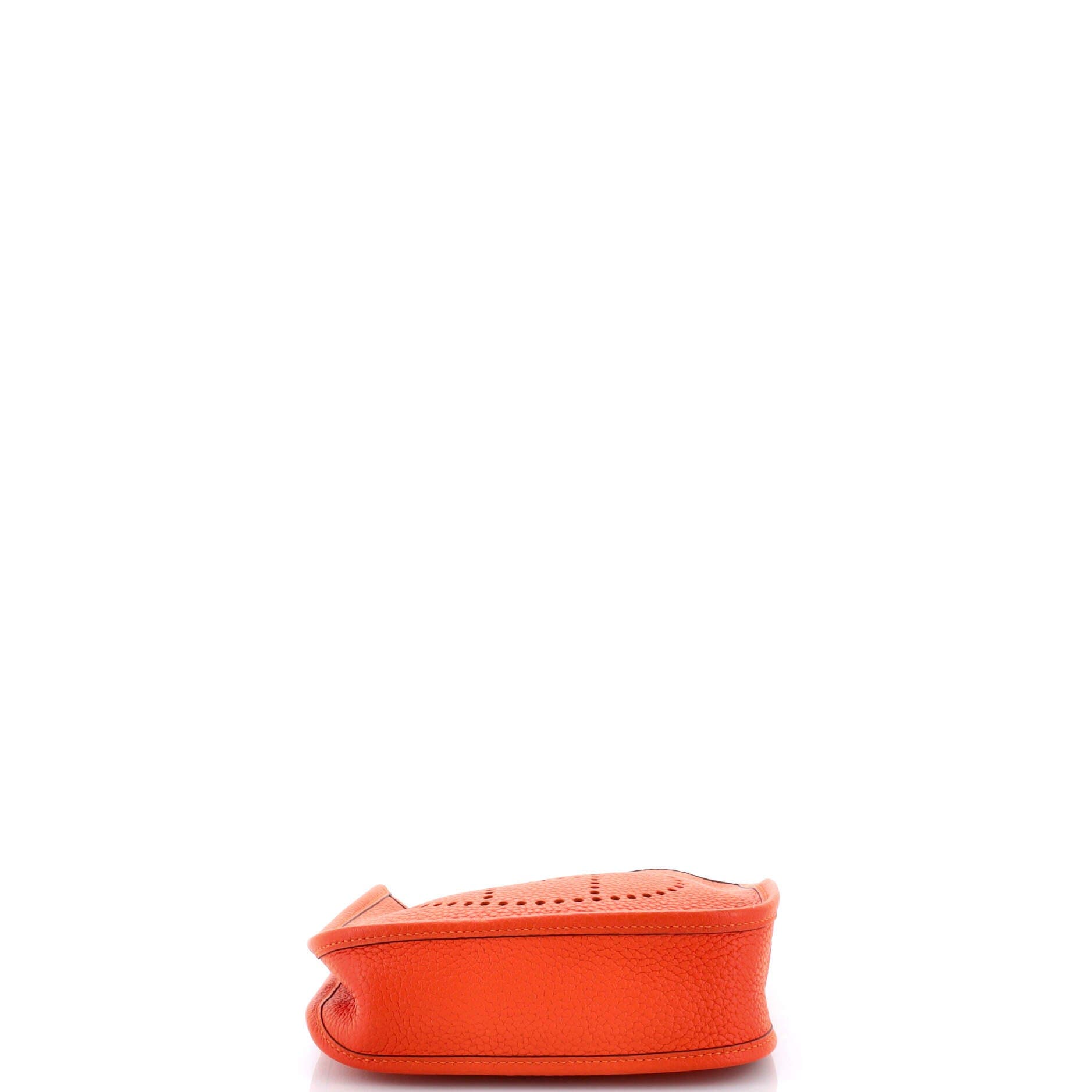 Pre-Owned Hermes Evelyne Bag Gen III Clemence TPM, Alternate, color, Feu