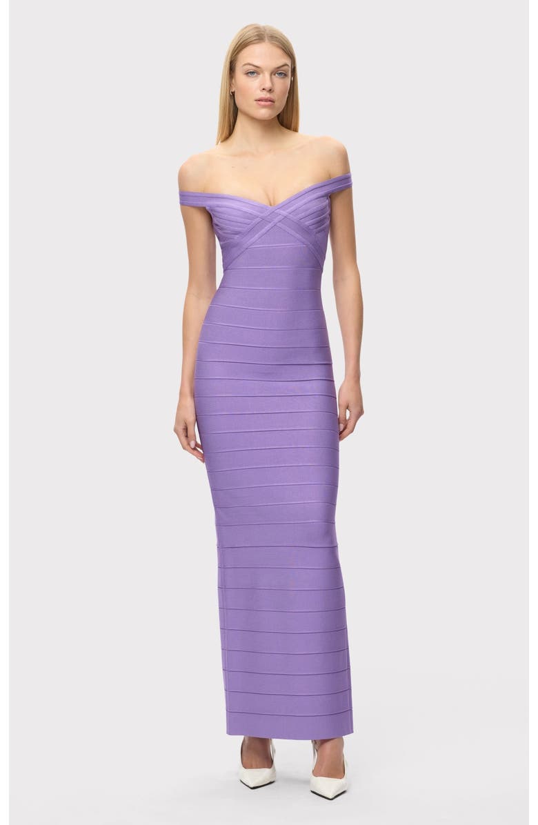 Herve Leger The Bonnie Gown, Alternate, color, Daphne