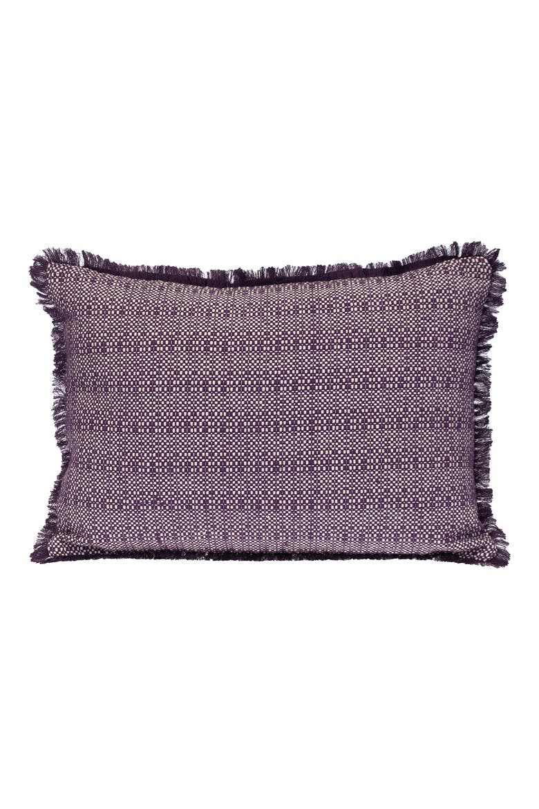 Stripe Accent Pillow, Main, color, PURPLE
