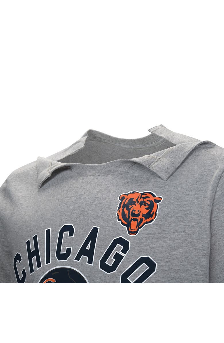 NFL Men's Gray Chicago Bears Tackle Adaptive T-Shirt, Alternate, color, Gray