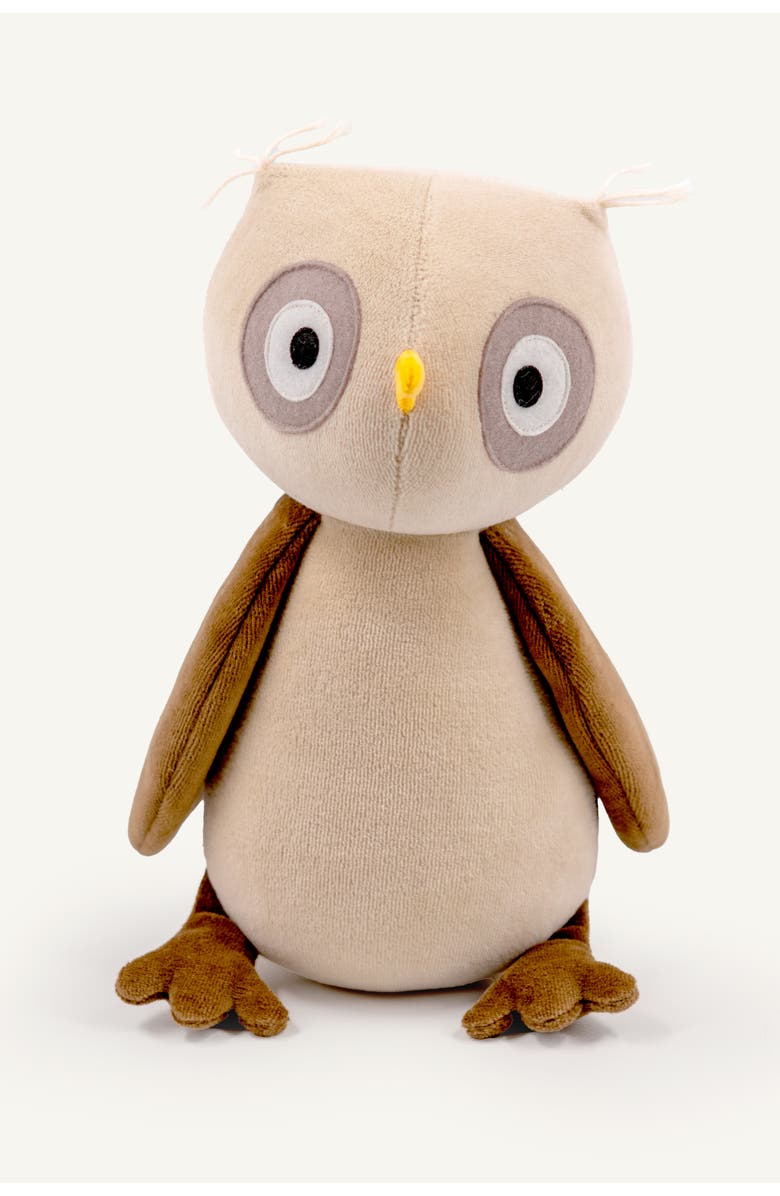 ADADA Ida, the owl stuffed animal, Alternate, color, Beige