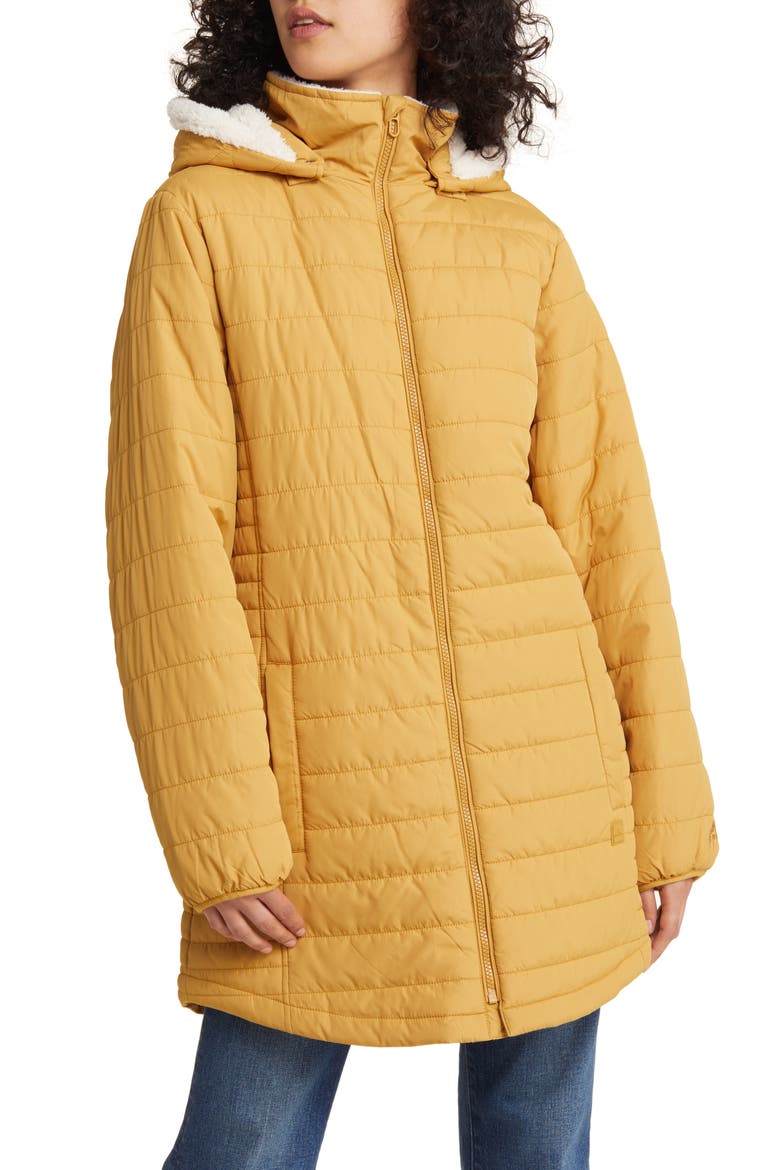 Anti Series Anoeta Water Resistant Quilted Jacket, Alternate, color, TOBACCO