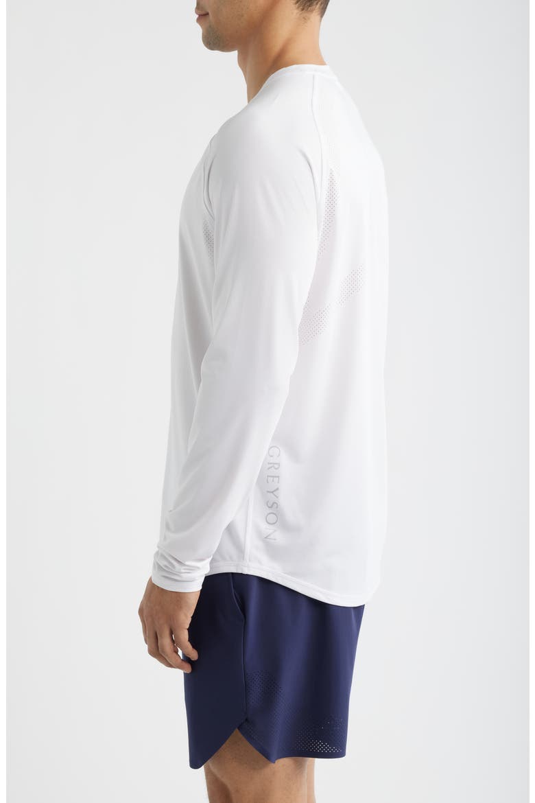 Falcon Sport Performance Long Sleeve T-Shirt, Alternate, color, ARCTIC