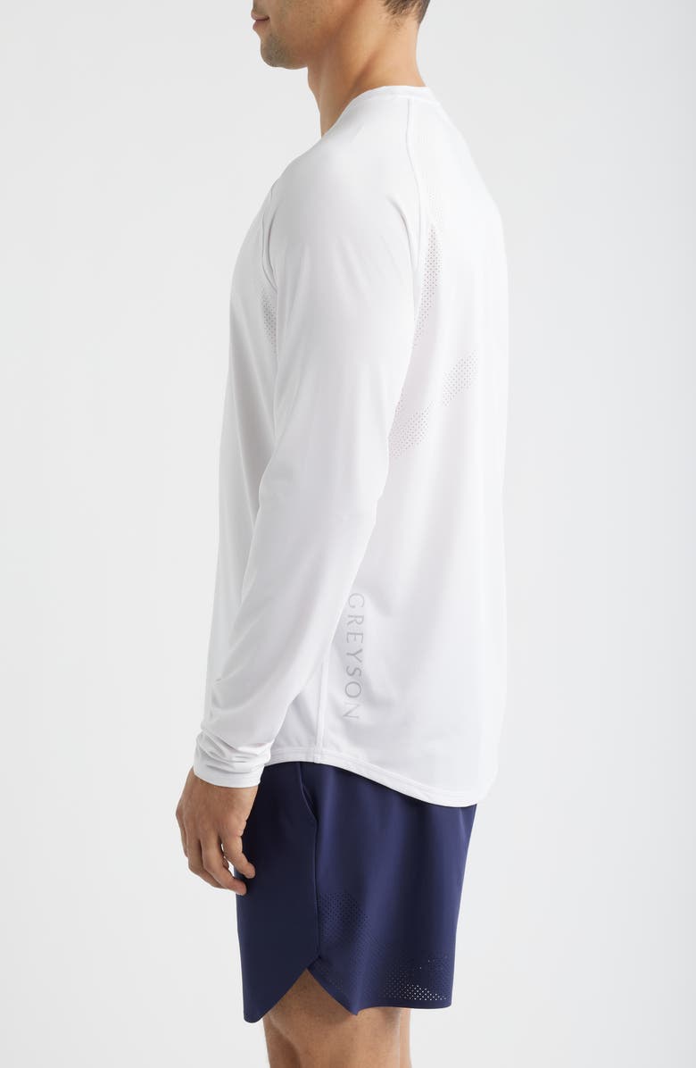 Greyson Falcon Sport Performance Long Sleeve T-Shirt, Alternate, color, Arctic