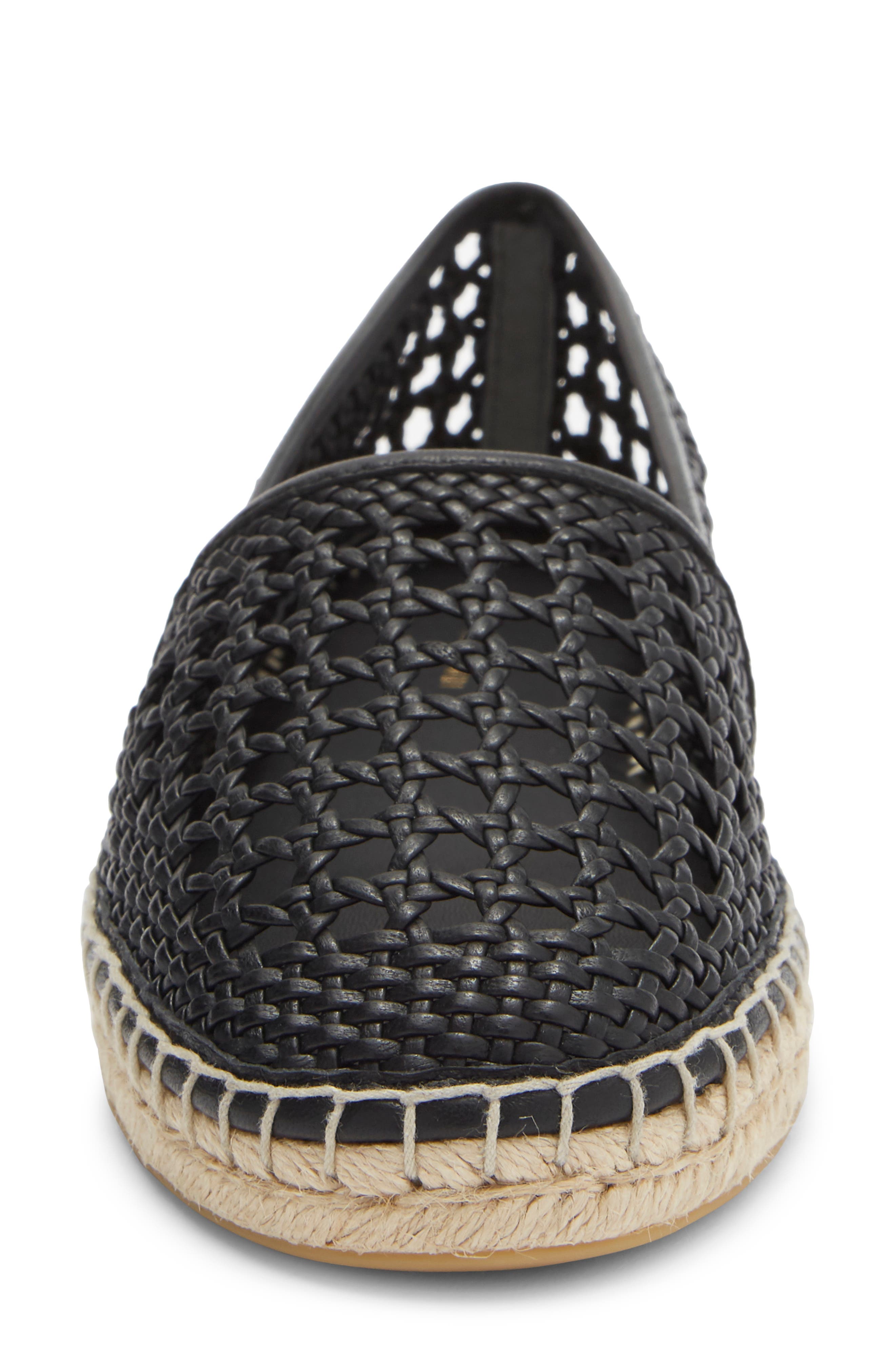 Stuart Weitzman Freya Espadrille, Alternate, color, Black