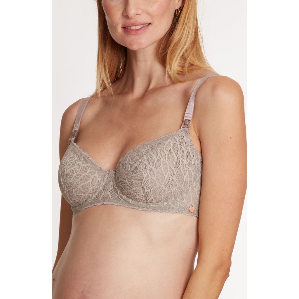 Cache Coeur Bliss Pregnancy And Nursing Bra In Animal Print