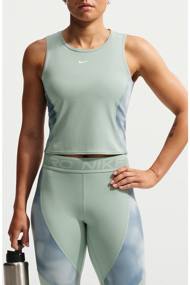 Pro Dri-FIT Crop Tank, Main, color, STEAM/ BARELY GREEN/ WHITE