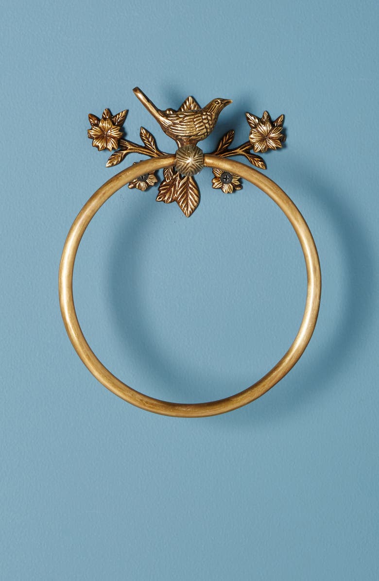 Anthropologie Home Anthropologie Everlee Towel Ring, Main, color, 