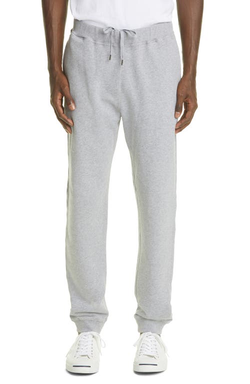Sunspel French Terry Jogger Sweatpants in Grey Melange  product