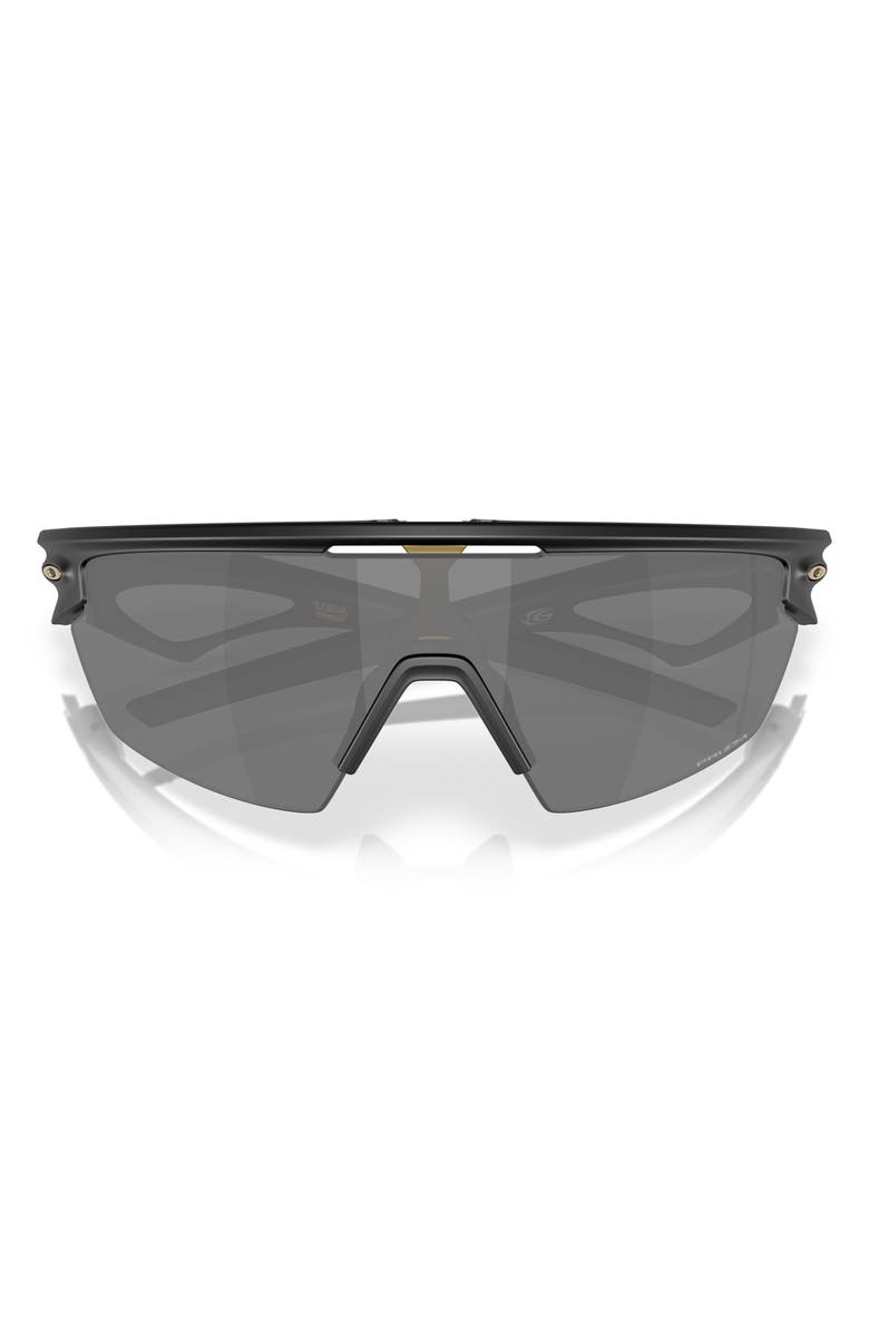 Oakley Prizm<sup>™</sup> Road Sport 36mm Rectangular Sunglasses, Alternate, color, Matte Black / Prizm Black