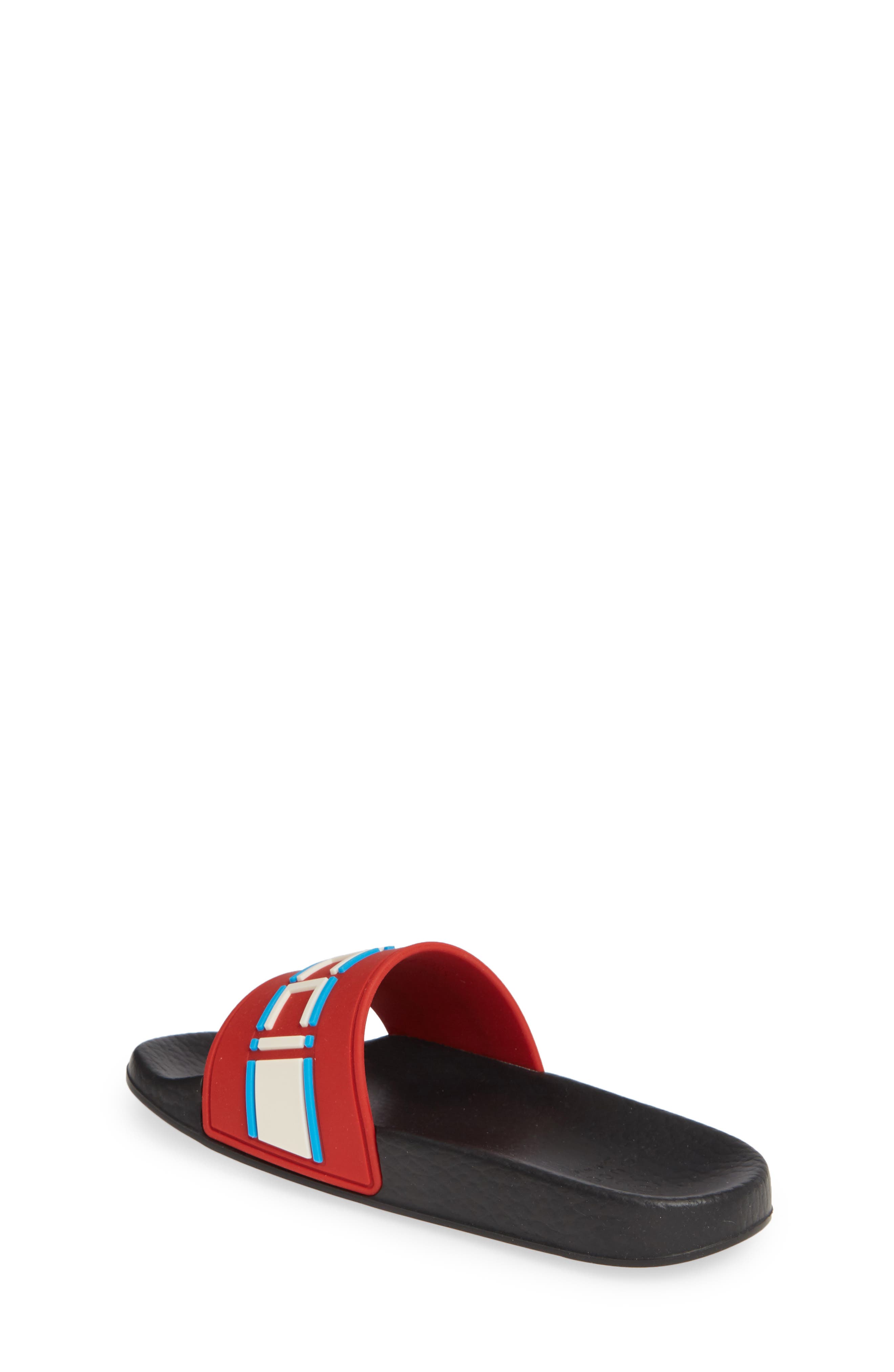 Gucci Logo Slide Sandal, Alternate, color, 