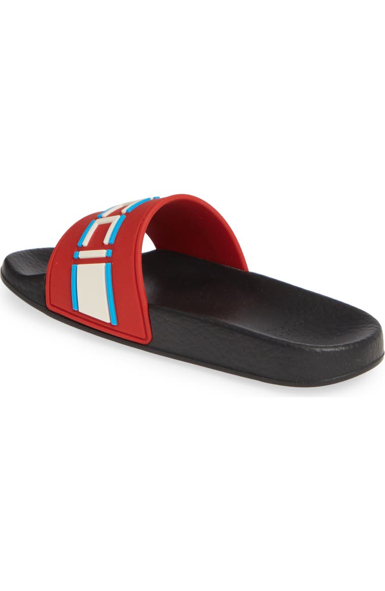 Gucci Logo Slide Sandal, Alternate, color,