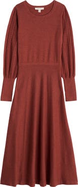 Seasalt Cornwall Herring Gull Long Sleeve Organic Cotton Sweater Dress