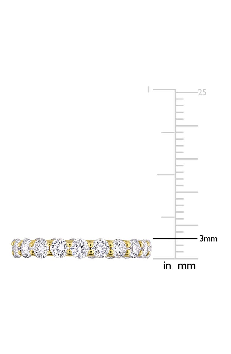 Julianna B. 2-1/10 CTW Lab-Grown Diamond Eternity Band 14k, Alternate, color, Yellow Gold