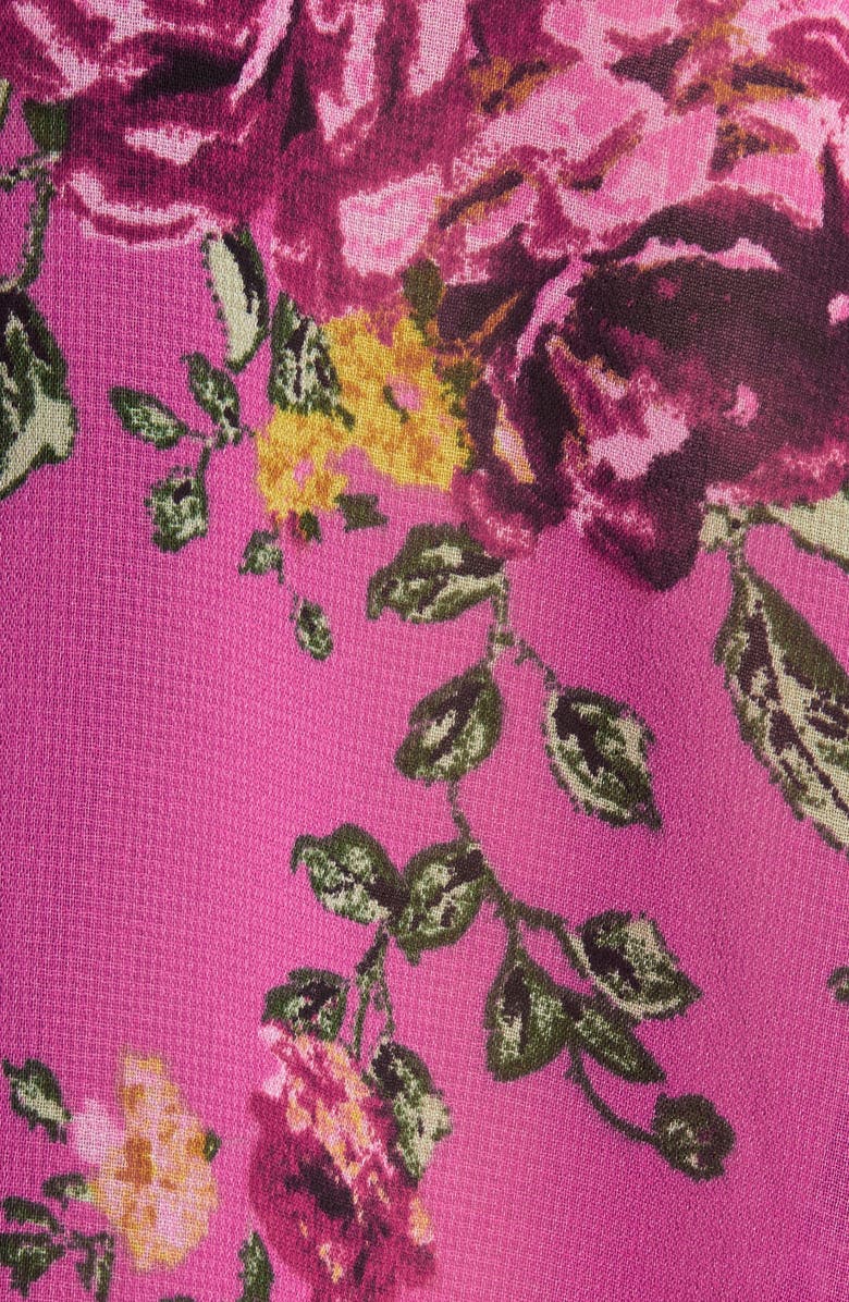 WAYF Liza Long Sleeve Smocked Peplum Top, Alternate, color, 