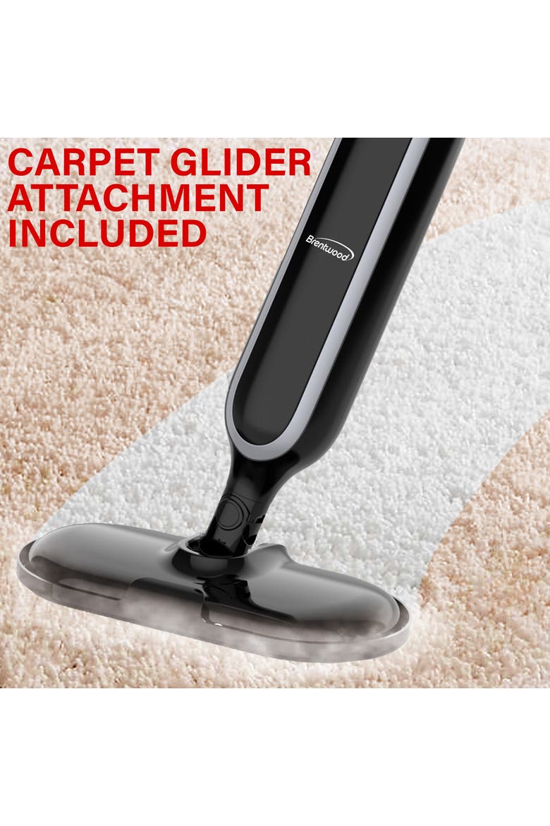 1100w Steamer Mop in Black, Alternate, color, Black