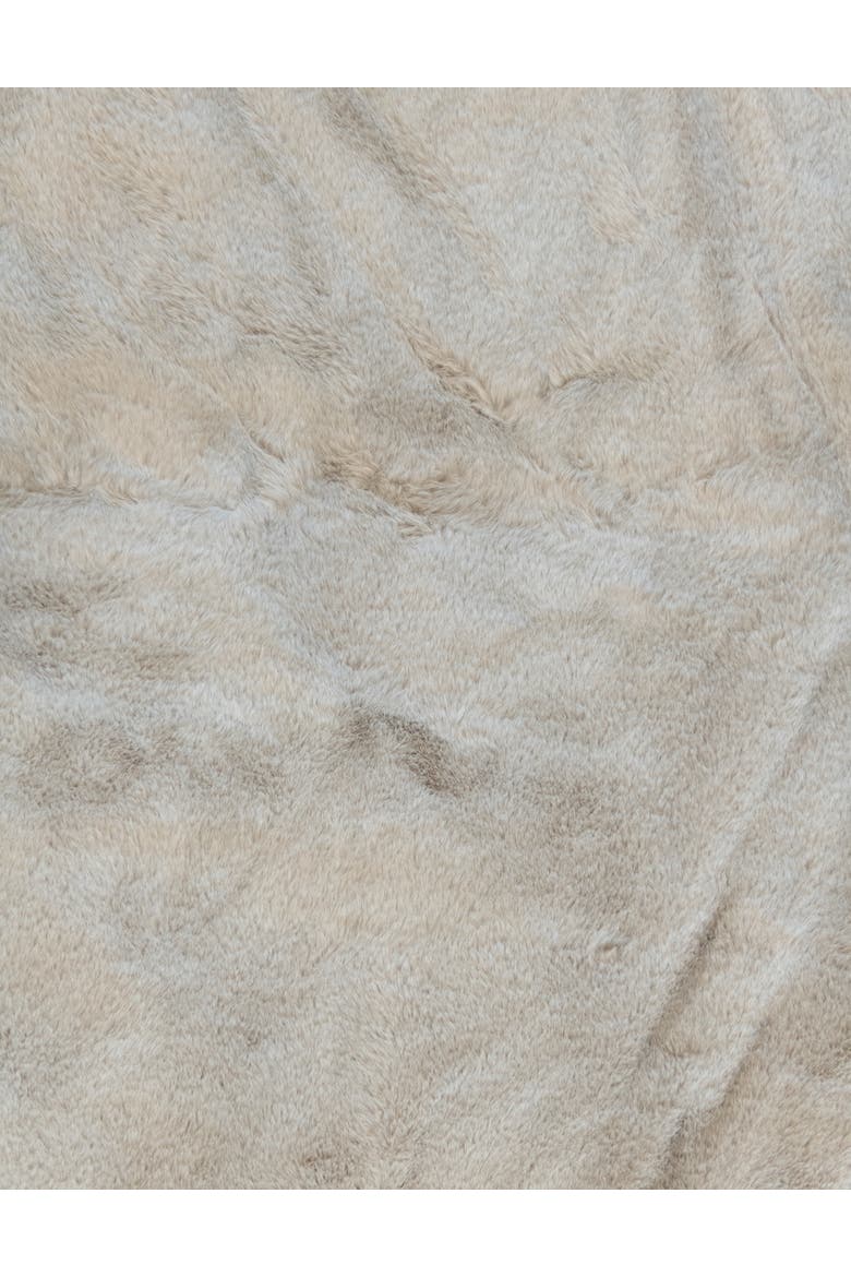 Plush Putty Blanket, Alternate, color, Beige, Brown