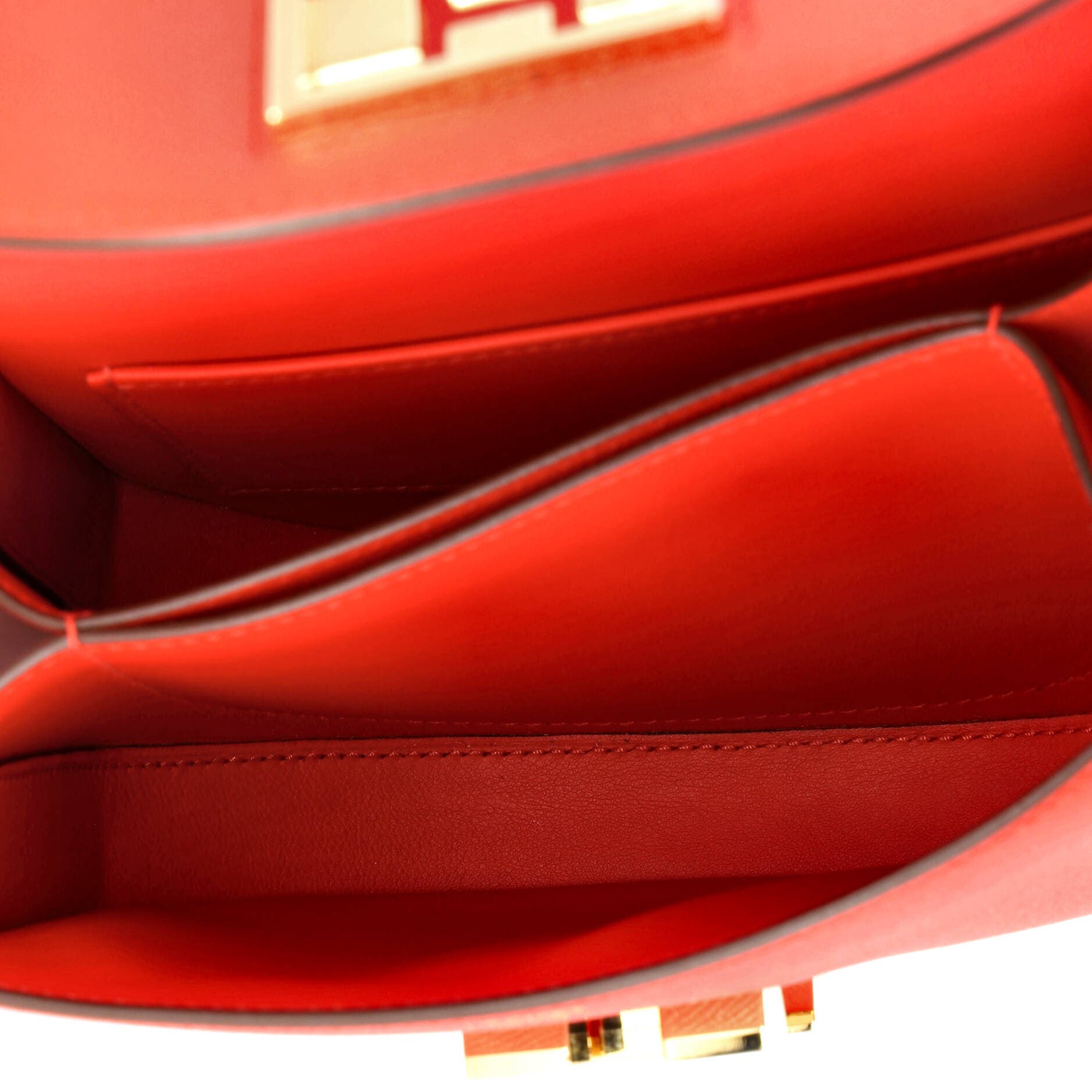Pre-Owned Hermes Mosaique au 24 Bag Epsom 17, Alternate, color, Rouge De Coeur