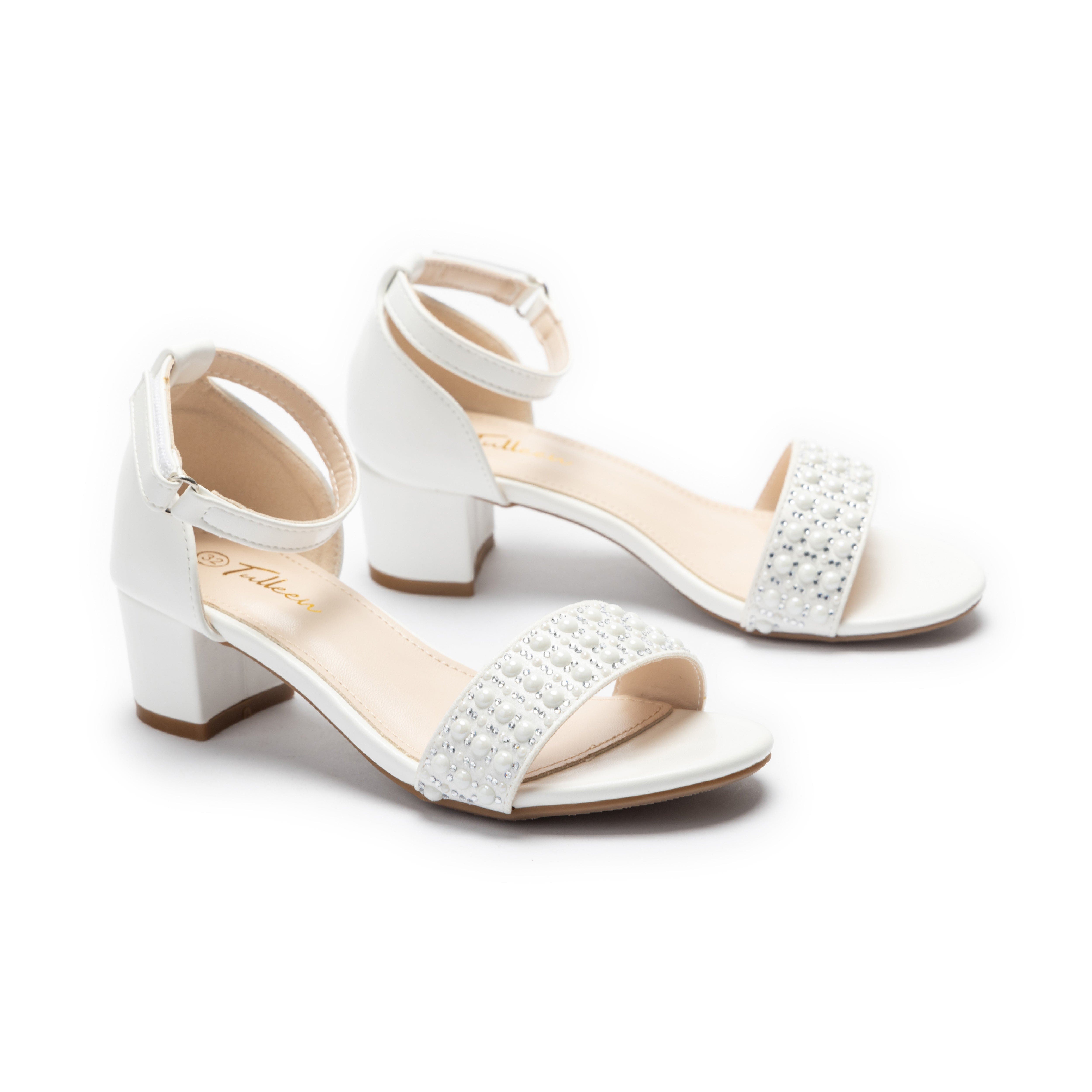 Tulleen Seraphina Floral Shoes, Alternate, color, White
