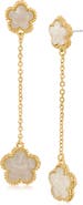 JARDIN Clover Drop Earrings