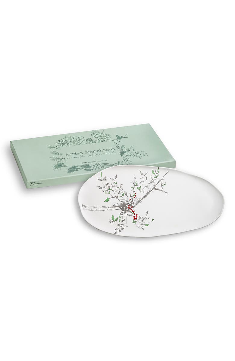 Rosanna Holly Berries Platter, Main, color, 