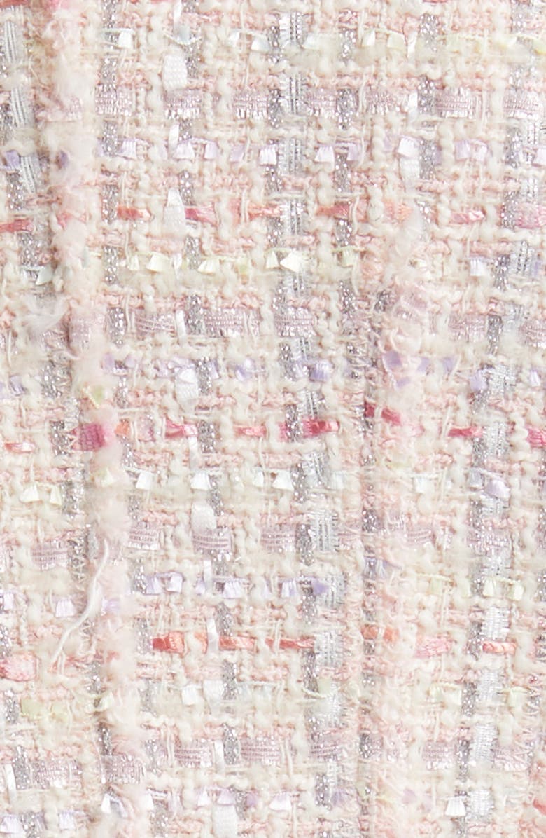 LoveShackFancy Falima Crop Tweed Jacket, Alternate, color,