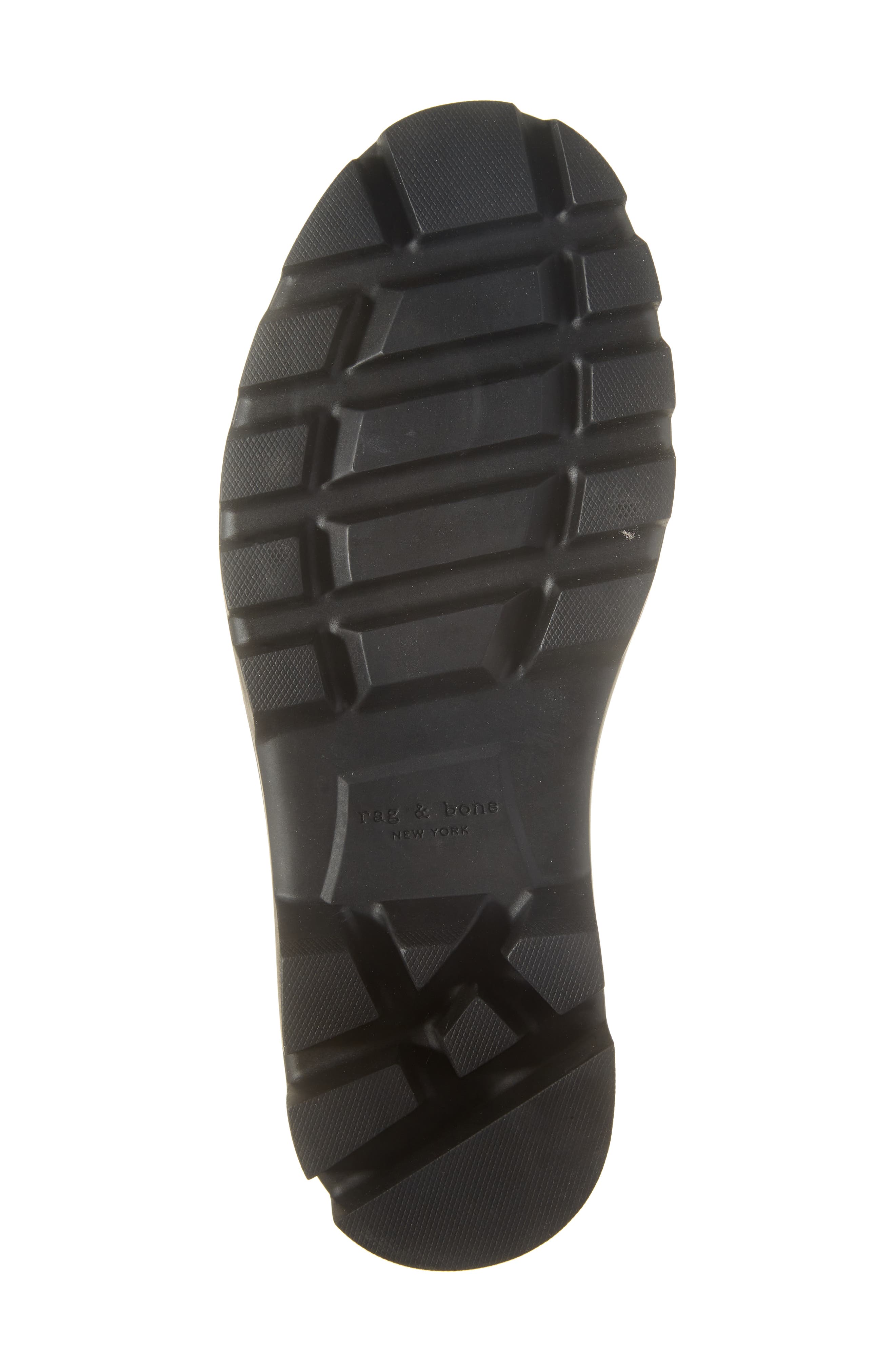 rag & bone Quinn Lug Sole Chelsea Boot, Alternate, color, Black