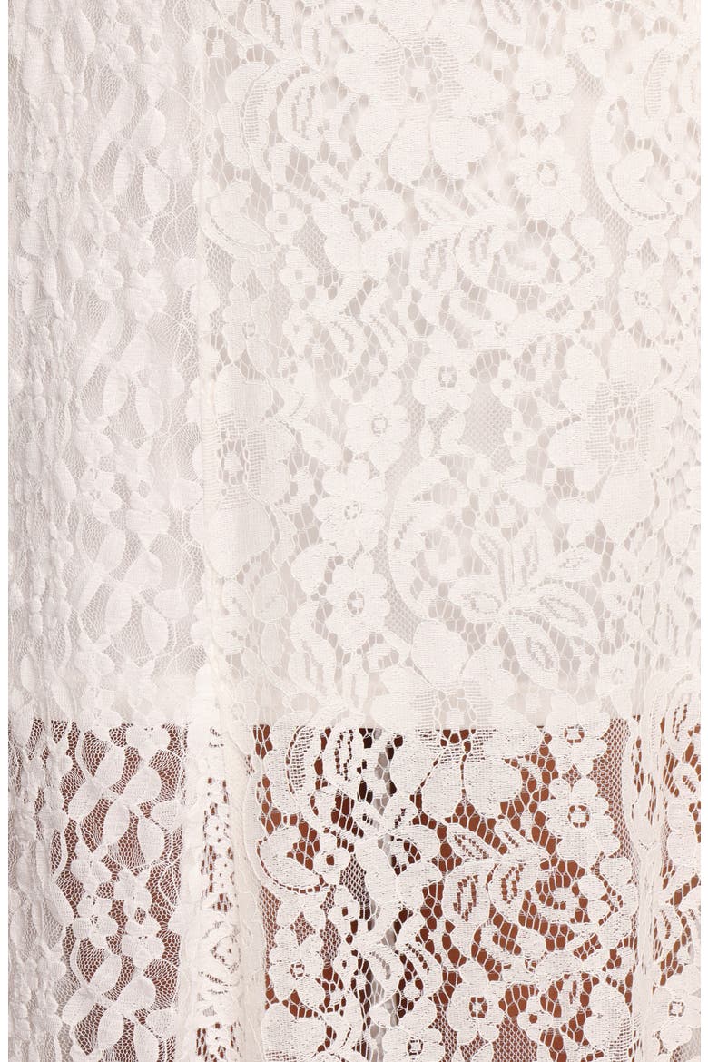 Varia Lace Sleeveless Maxi Dress, Alternate, color, WHITE