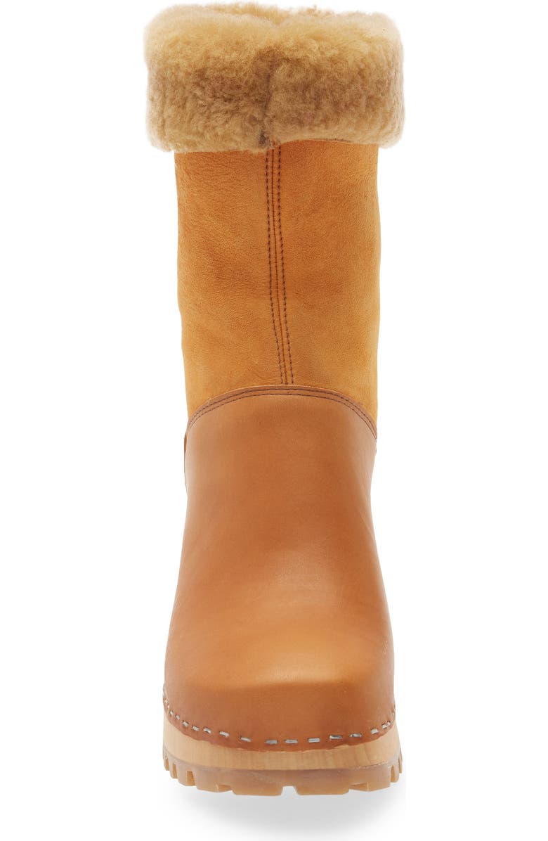 Swedish Hasbeens Genuine Shearling Lined Boot, Alternate, color,