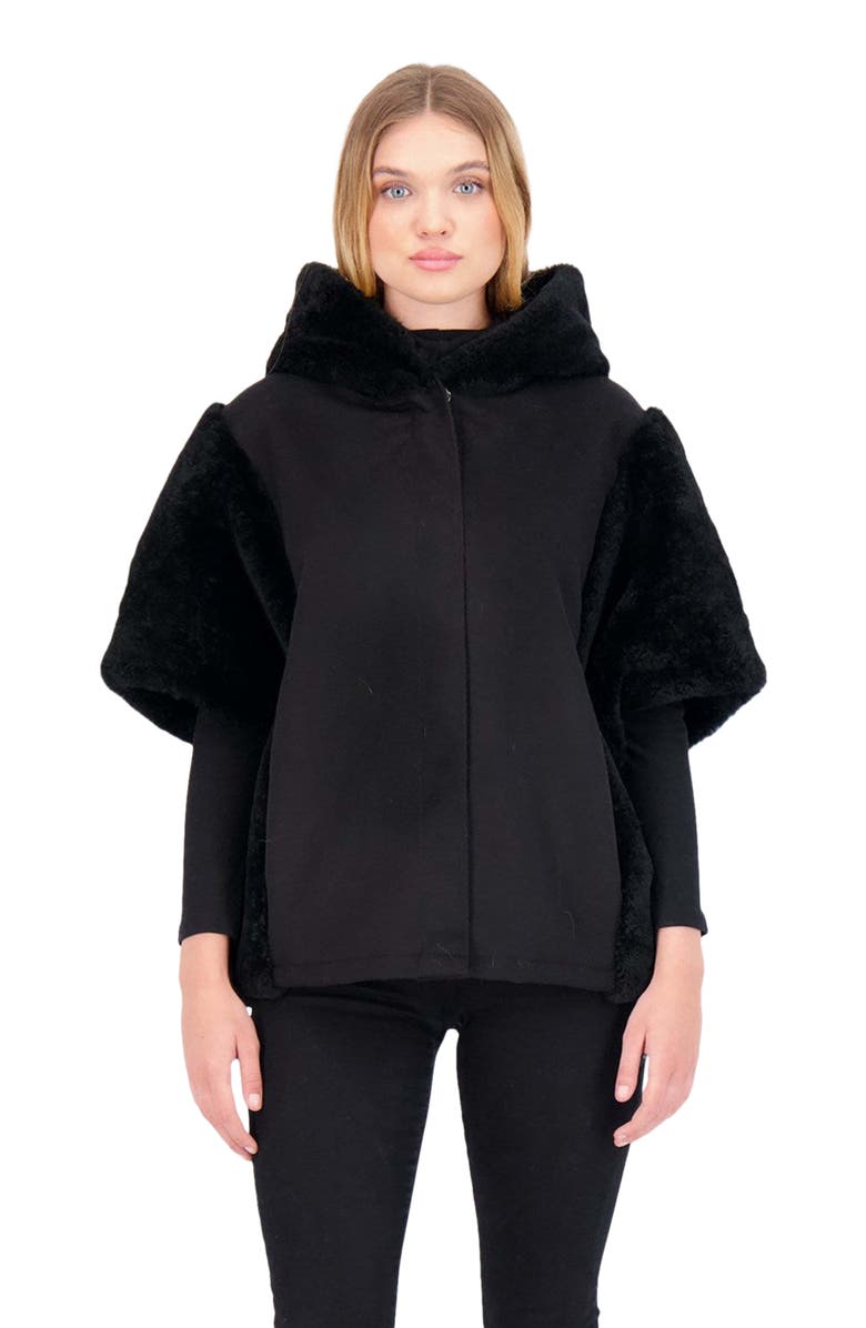 GORSKI Short Sleeves Cashmere Jacket, Alternate, color, Black