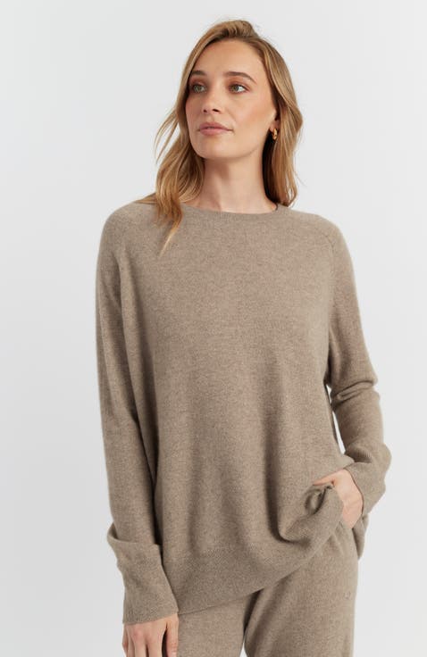 Pure Cashmere Slouchy Sweater