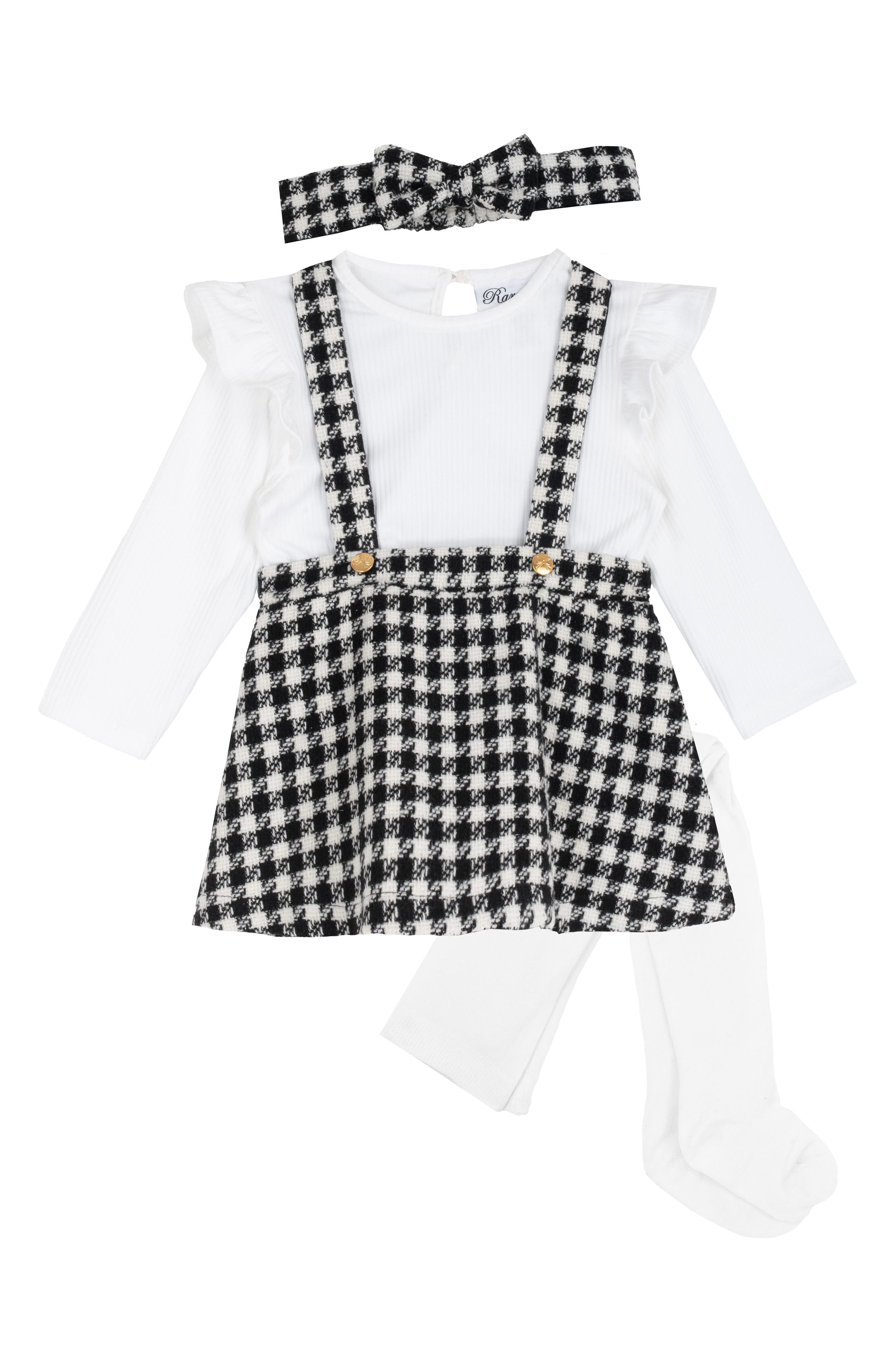 Kids' Boucl Jumper, Top, Headband & Tights Set