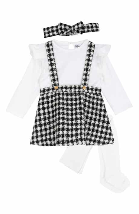 Kids' Boucl Jumper, Top, Headband & Tights Set