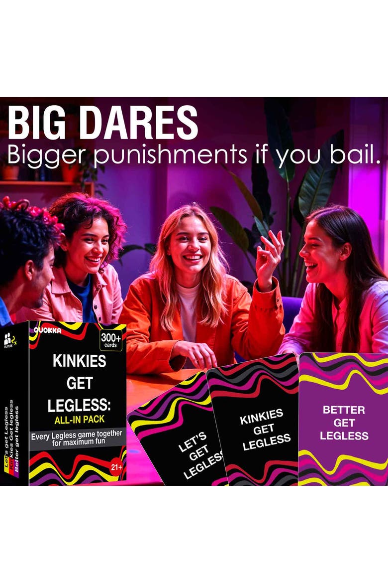 Card Game for Adults - Fun Party Game, Alternate, color, 3 Set