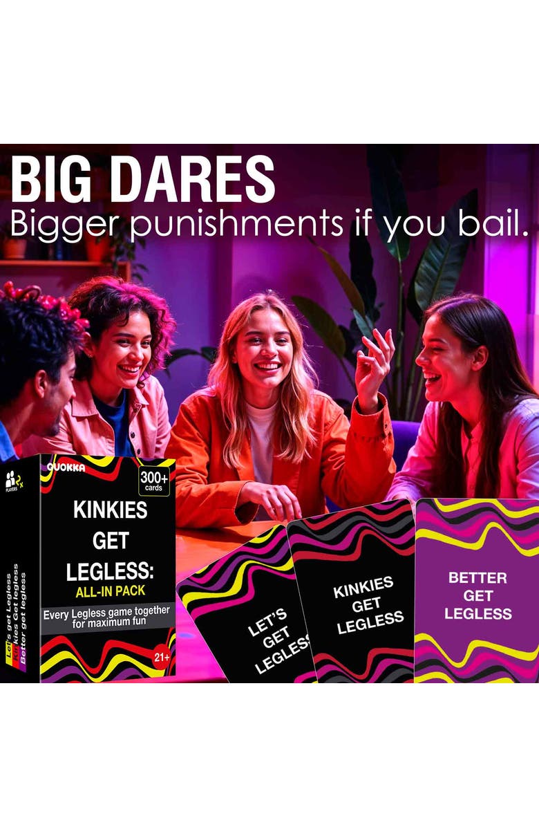 Quokka Card Game for Adults - Fun Party Game, Alternate, color, 3 Set