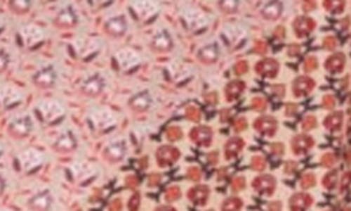 Maje Jivio Asymmetric Skirt In Pink