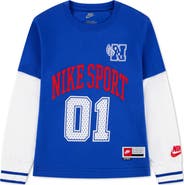 Nike Kids' Multisport Midtown Long Sleeve Graphic Tee