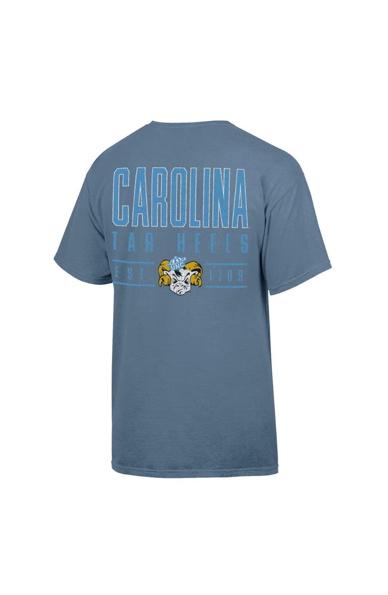 ComfortWash Men's ComfortWash Blue North Carolina Tar Heels Big Name T-Shirt, Alternate, color, Blue