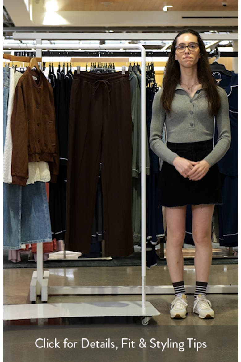 Pintuck Pull On Ponte Wide Leg Pants video
