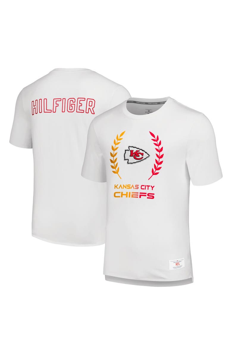 Tommy Hilfiger Men's Tommy Hilfiger White Kansas City Chiefs Miles T-Shirt, Alternate, color, White