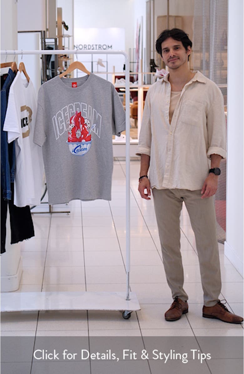 Dice Cotton Graphic T-Shirt, sales video thumbnail