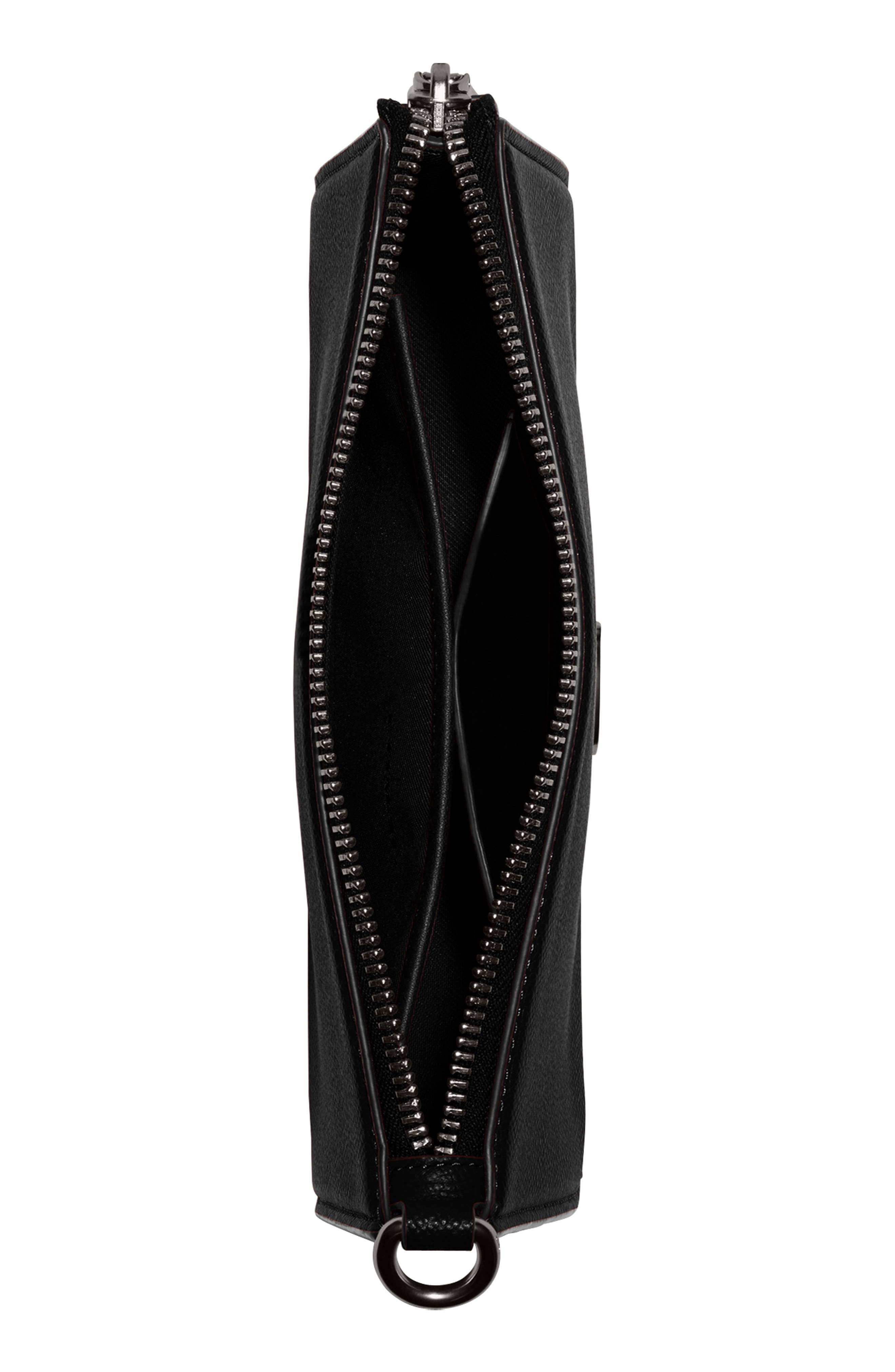 COACH Crossgrain Leather Convertible Shoulder Bag, Alternate, color, 