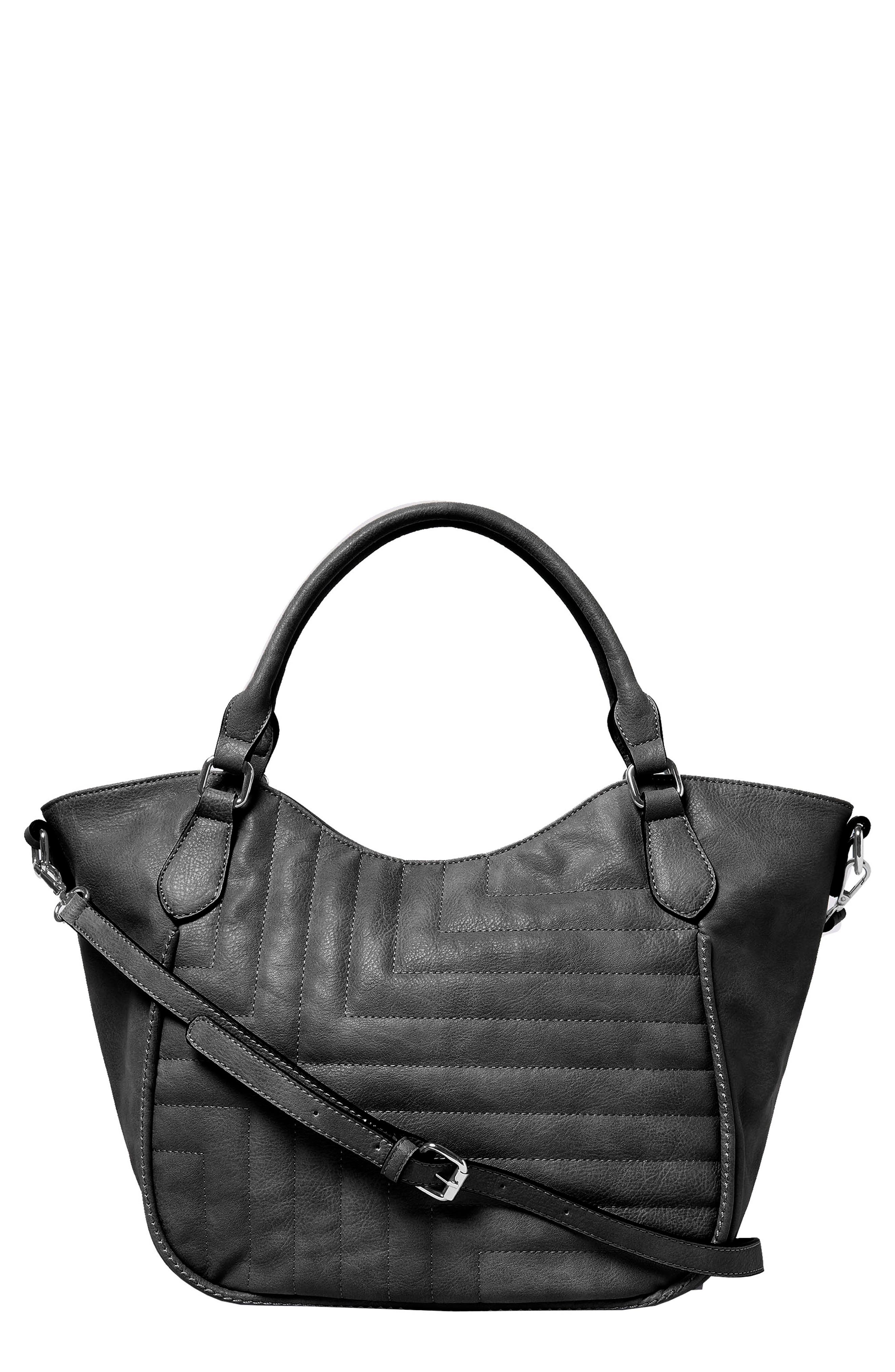 Urban Originals Iconic Vegan Leather Tote, Main, color, 