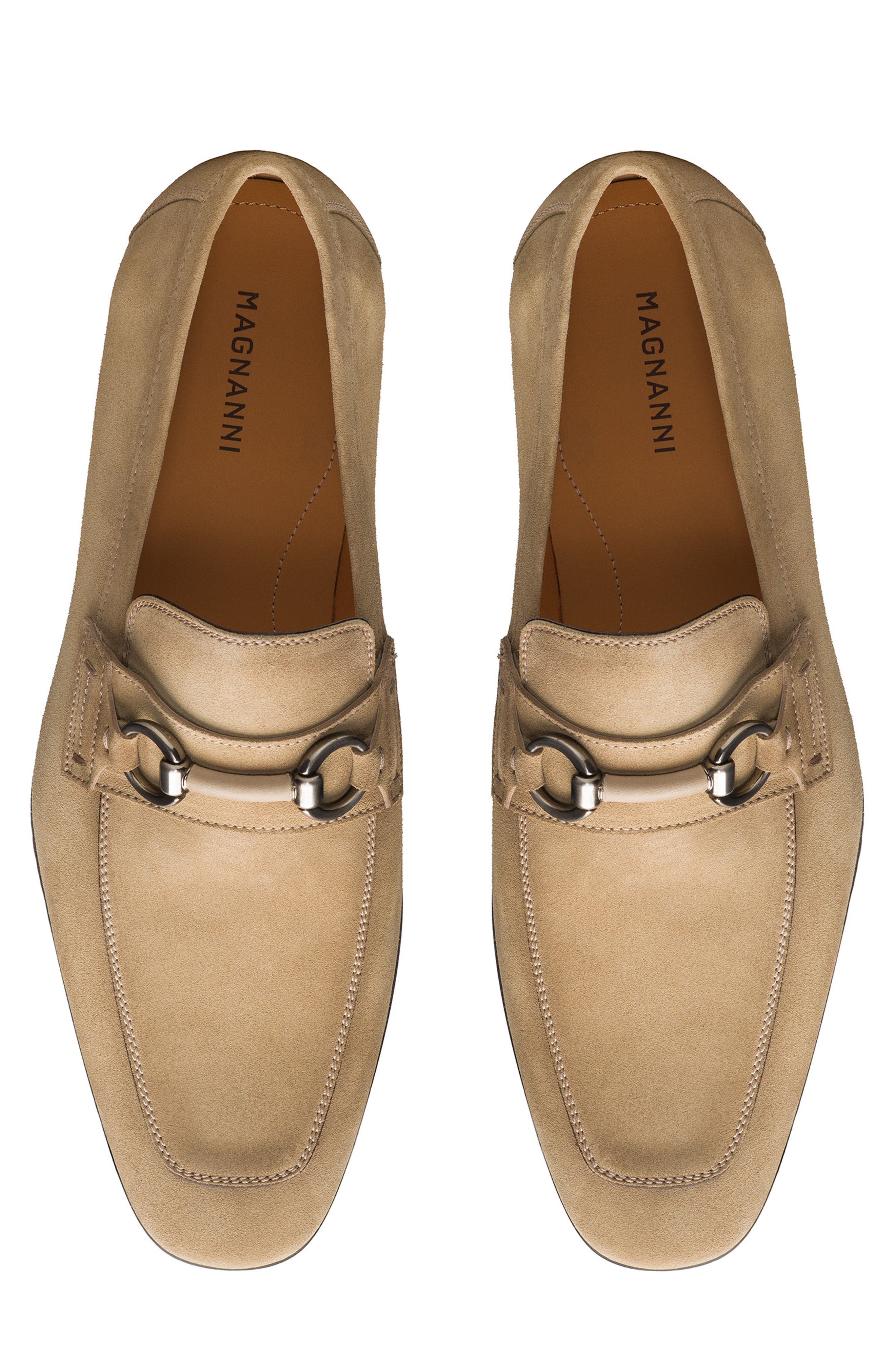 Rafa V Water Resistant Loafer (Nordstrom Exclusive), Alternate, color, TAUPE SUEDE