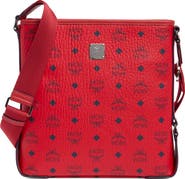 MCM Aren Logo Crossbody Bag