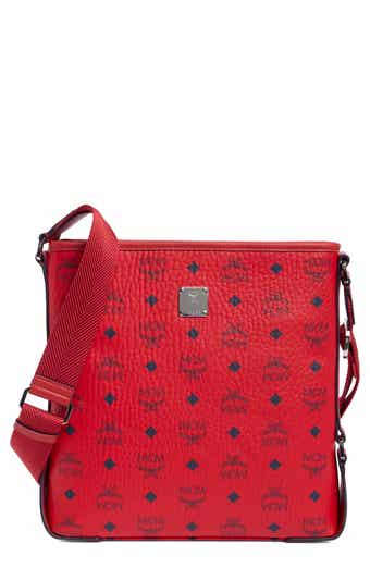 ショルダーバッグ・ポシェット Mcm Printed Canvas Aren Messenger Crossbody Bag MCM Aren Logo Print Messenger Crossbody Bag | Nordstromrack
