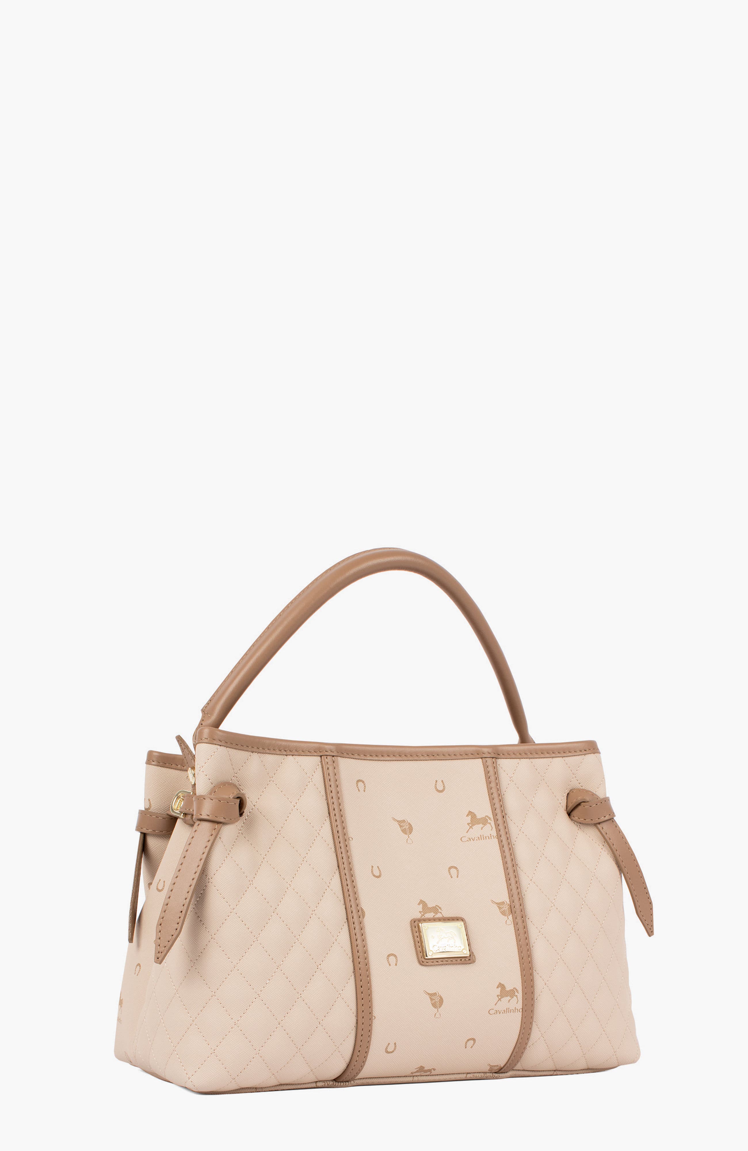 Di Cavallo 627 Handbag, Alternate, color, Beige